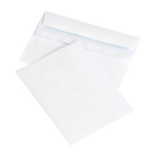 OFFICER PRODUCTS - Buste autoadesive C6 (114 x 162 mm) bianche - Confezione da 1000