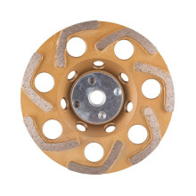Diamant schuurplaat - MAKITA - B-48555 - Ø 125 mm - Lage trillingen - Voor kalkhoudende materialen