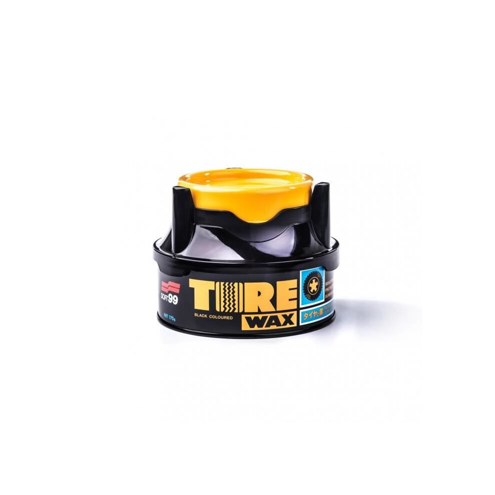 2015 Car Tire Black Wax 170gx2 Moisture Dirt UV Rays Protection By Soft99 - Image 15