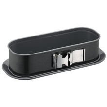 Moule à charnière - Kaiser - 23.0063.8126 - Rectangulaire - 1,85 L - Acier Noir 300 mm
