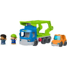 Spielzeugfahrzeug - LITTLE PEOPLE FISHER-PRICE - Transporter - Geräusche - 2 Figuren
