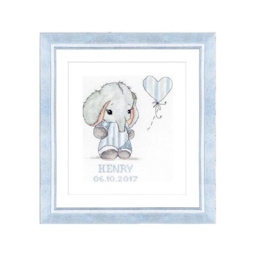 Kit de broderie Luca-S Bébé garçon R02