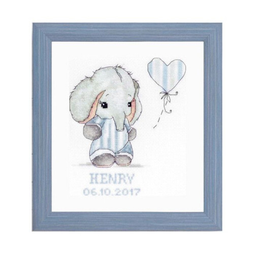 Luca-S Kit de broderie Bébé garçon Henry R03