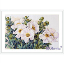 Merejka Kit de broderie Belles du jardin