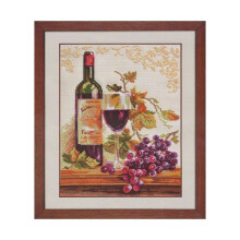 Kit point de croix - ALISA - Isabella (5-07) - Toile AĂŻda 14ct 5,5 pts/cm - 26 couleurs - 27x35 cm