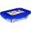 Pyrex Rectangular Storage Boxes - PYREX - Cook &amp; Go - Set of 3 - Borosilicate Glass - Airtight Lids 1