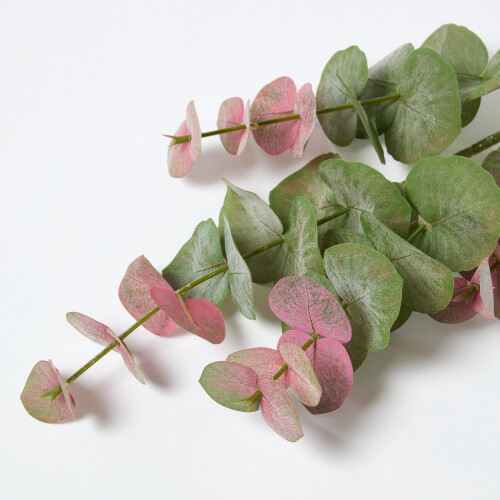 Homescapes Faux Blush Eucalyptus Spray, 85cm 2