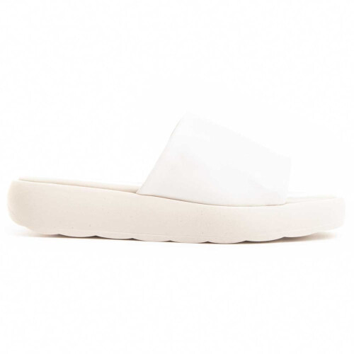 (Wit, 40) Damessandaal Van Leer. Wikers Elba 83720 1