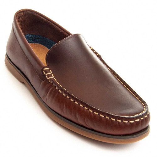 (Marrom, 45) Purapiel Moccasin Marrom Mocca 2