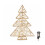 Premier 60cm Gold Light Up Christmas Tree 300 Warm White LED Timer 7