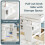 3ft Single Wooden Storage Bed with Pull-out Desk 2