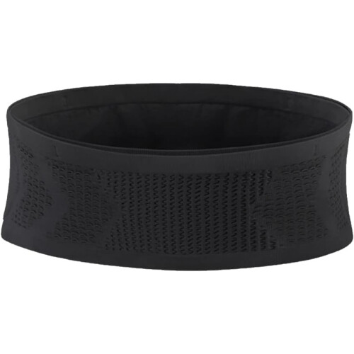Slim Running Belt Bag Breathable Large Capacity Mesh Waist Pack Black