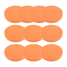 10Pc 180Mm 7 Tums Platt Svamp Gross Polishing Buffing Pad Kit för Bilpolerare Renvaxning Autolack UnderhåLlsvåRd