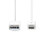 USB-C til USB-A-kabel, 1 m, 480 Mbps, svart 1