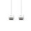 USB-C til USB-C-kabel, 2 m, 60 W, 480 Mbps, hvit 1