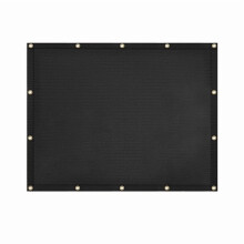 Fireproof Grill Heat Shield for Wall, Fiberglass BBQ Mat, Black, 900F, Protect Fence & Deck 3*4Ft