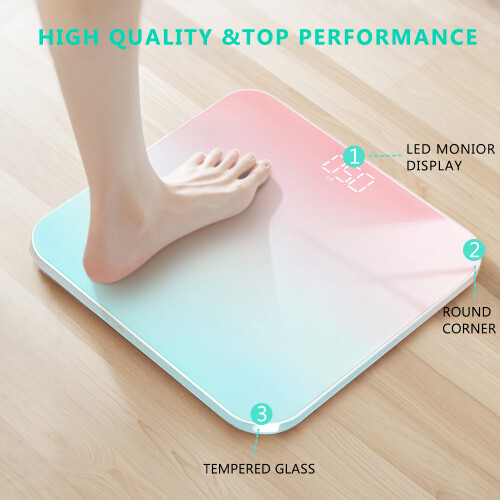 Living And Home Smart Scale for Body Weight and Fat Percentage 2