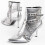 (Silber, 40) Damen-ankle-boots Mit Absatz. Montevita Botinia14 100648 1