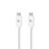USB-C til USB-C-kabel, 3 m, 60 W, 480 Mbps, hvit 2