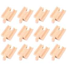 BigJigs Giocattoli - Modelli - Mini-rail Maschio / Femmina (Set 12) - Garage - Stazione - Aeroporto - Porto - Casa - Edificio