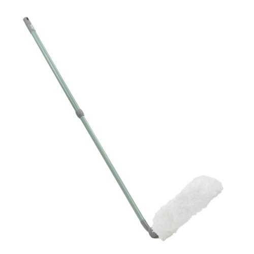 JVL Extendable Microfibre Duster, Green 1