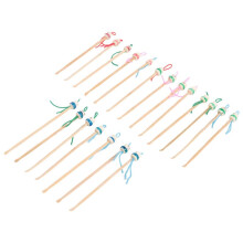 Bambou PoupéE Japonaise Cire D'Oreille Pick CuillèRes DéCapant de CéRumen 20Pcs