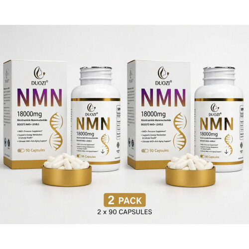 2 pack NMN Resveratrol 18000mg 90 Capsules 1