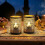 2 Night LED Lamps Battery Operated Star Lights 7