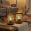 2 Night LED Lamps Battery Operated Star Lights 9