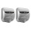 MAXBLAST Automatic Hand Dryers 2 x Electric PowerfulToilet Drying Speed Drier Machine 3
