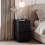 Vida Designs (Black) Denver 2 Drawer Bedside Chest with Power Outlet, Modern Nightstand Storage Table 3