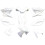 Kits Carenage Nitro - Aerox 9-delig Wit Mat 1
