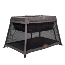 Venture Airpod Travel Cot W/ Bassinet - Dark Grey