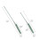 JVL Extendable Flexible Duster, Green 11