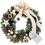 Creative Home Weihnachtskranz Champagner Türkranz Weihnachten ø 35 cm 1