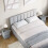 Vida Designs (Grey) Denver 2 Drawer Bedside Chest, Modern Nightstand Storage Table- Set of 2 3