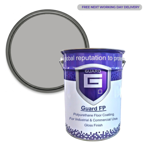 (Grey) Guard FP Industrial Grade Floor Paint Gloss 5 Litre