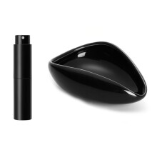 Kaffeebohnen-Dosierbecher-Set – Messbecher & Sprühflasche für Espresso Black
