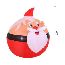 Christmas Inflatable Santa Snowman Tree Outdoor Decor LED