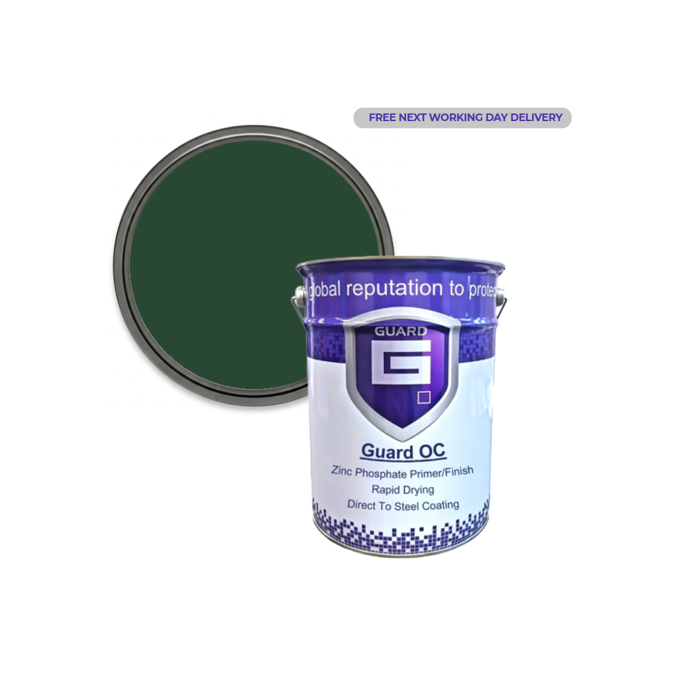 B&Q - Oc One Coat Satin Dark Green 5Ltr - Image 2