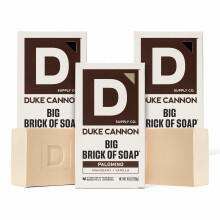Duke Cannon Big Brick of Soap Palomino - 3er Pack, 10 oz Herren Seife, Mahagoni + Vanille