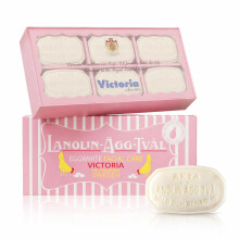 VICTORIA Schweden Eiweiß Gesichtsseife Set, sanfte Reinigung mit Rosenwasser für trockene Haut (1,7 oz)
