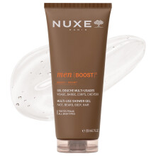 Nuxe Men Duschgel, 4 in 1 Gesichts-, Körper-, Haar- & Bartreiniger, belebender holziger Duft, 6,7 Fl Oz