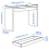 IKEA MALM Dressing Table with Drawer 120x41cm 5