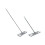 JVL Extendable Microfibre Mop, Grey 6