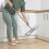 JVL Extendable Microfibre Mop, Grey 11