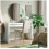 IKEA MALM Dressing Table with Drawer 120x41cm 2