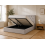 (Super King, Stone Grey) Elizabeth Ottoman Bed Frame 1
