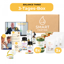 3-Tages-Fastenbox – sanftes Kurzzeitfasten mit Suppen, Kräutertees, Bittertropfen & Mikronährstoffen, inkl. Anleitung – Smart Fasting