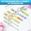 20 Pieces Beadable Keychains Bars - Diy Golden & Silver Beadable Keychains Bulk -Beaded Keychain Making Kit 1